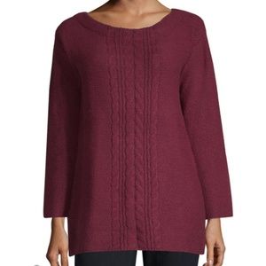 Burgundy sweater NWT